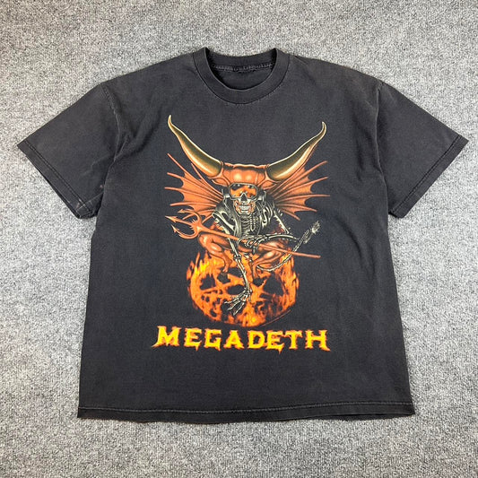 Vintage Megadeth Devil T Shirt