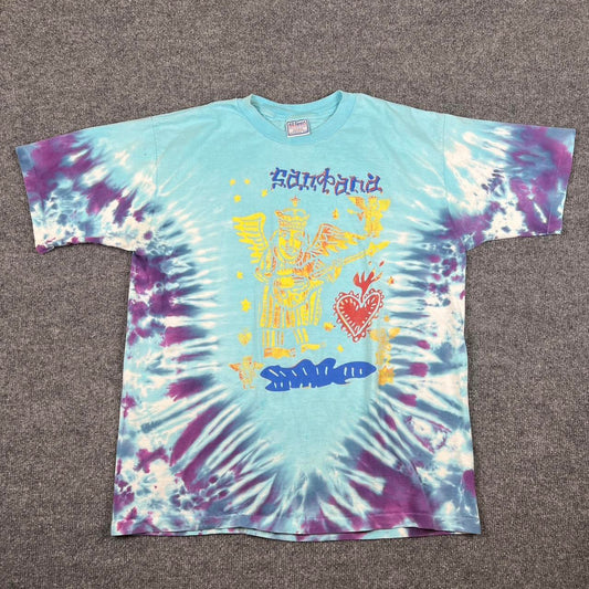 90s Santana Tie Dye T Shirt